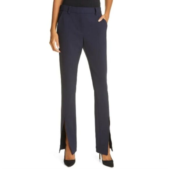 A.L.C Conway Front Slit Pants Navy - Picture 3 of 13